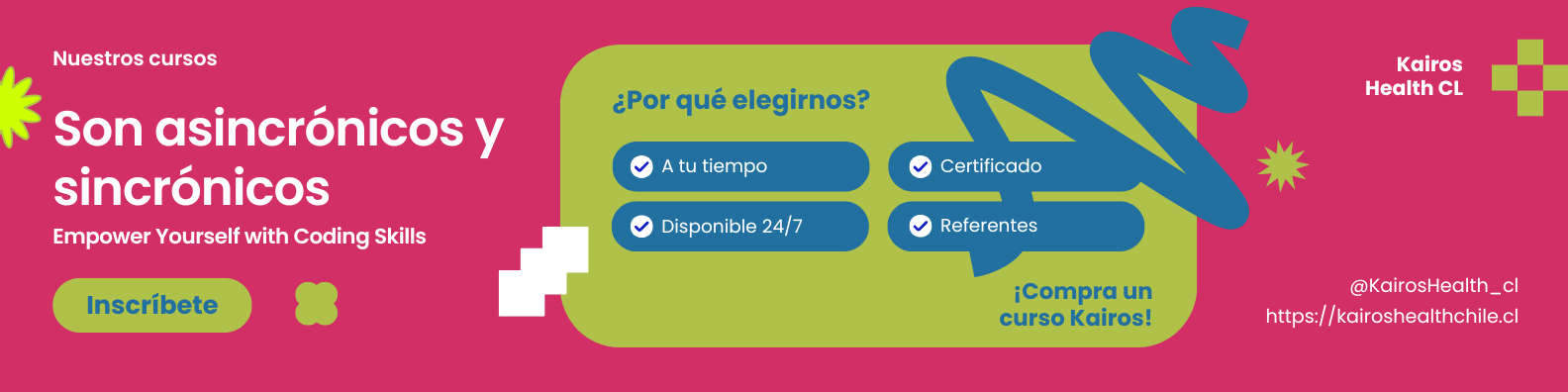 blue and lime modern coding skills linkedin background photo